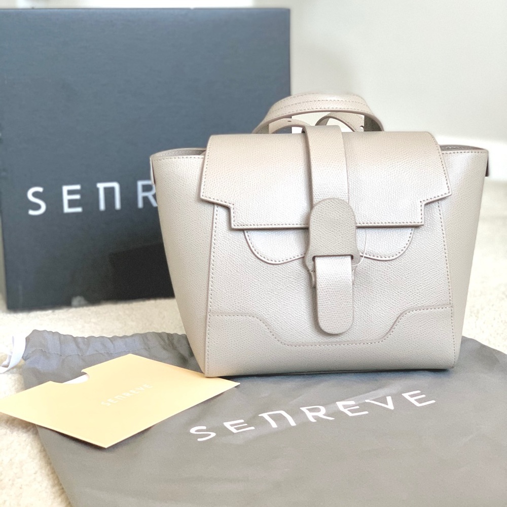 Senreve Mini Maestra (NWT) Pebbled Sand